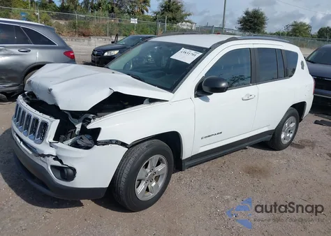 2015 Jeep Compass Sport z USA, uszkodzony, nr VIN 1C4NJCBA8FD219638